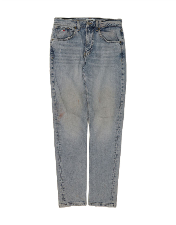 TOMMY HILFIGER Mens Slim Jeans W28 L32 Blue Cotton Vintage Tommy Hilfiger and Second-Hand Tommy Hilfiger from Messina Hembry 
