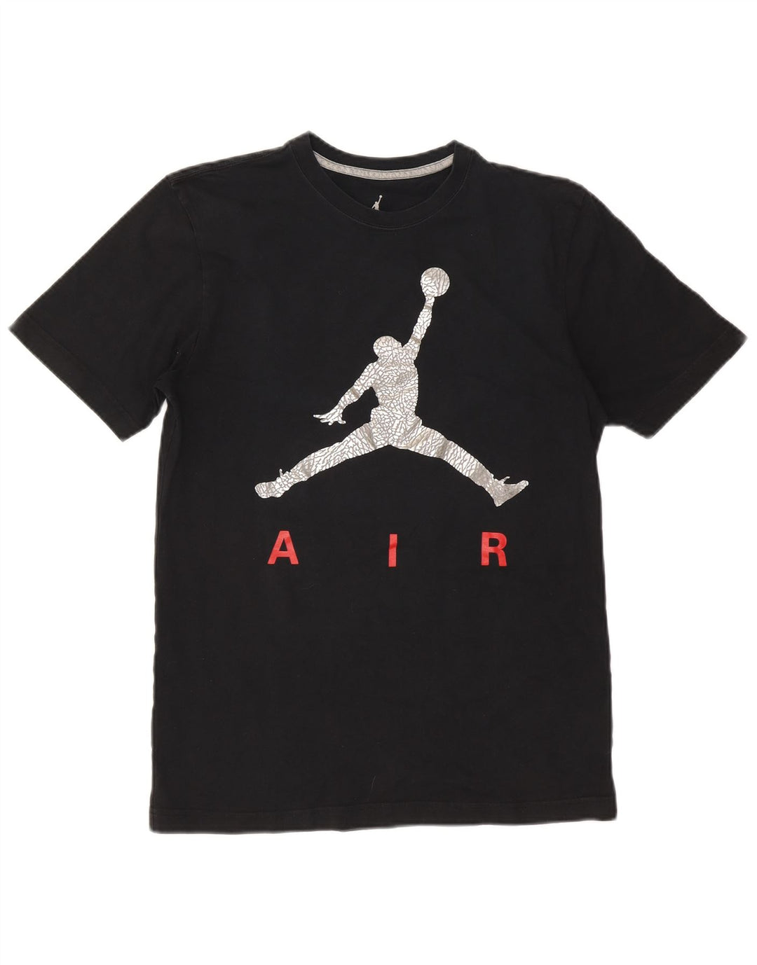 Jordan Herre Grafisk T-Shirt Top Medium Sort