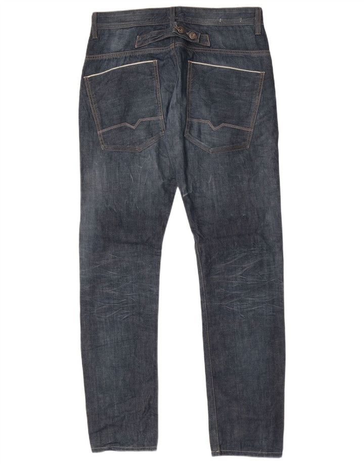Hugo Boss Herre Slim Jeans W32 L34 Blå Bomuld