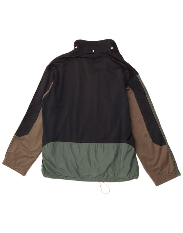 DIADORA Træningsdragt topjakke til mænd UK 42 Stor flerfarvet farveblok