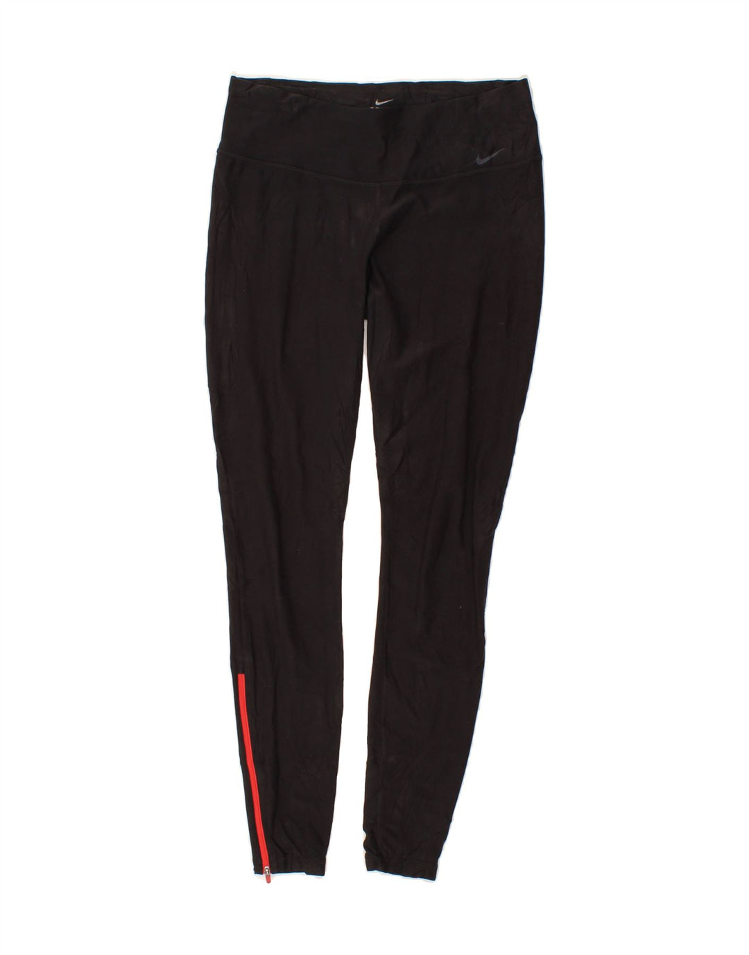 NIKE Womens Dri Fit Leggings UK 14 Medium  Black Polyester Vintage Nike and Second-Hand Nike from Messina Hembry 