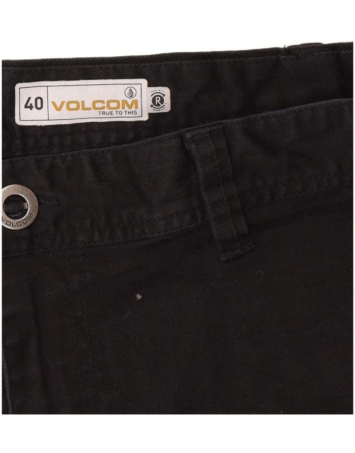 Volcom Herre Chino Shorts W40 XL Sort Bomuld