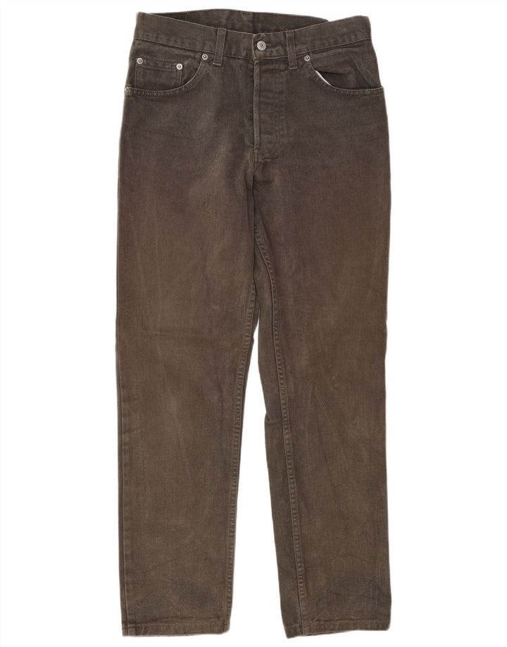 LEVI'S Straight jeans til mænd W32 L34 Grå bomuld