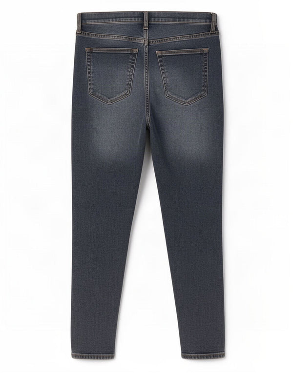 Topshop Dame Jamie Skinny Jeans W34 L28 Blå Bomuld