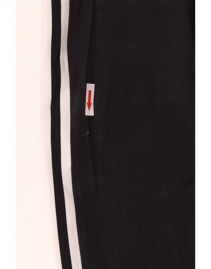 Adidas Dame Leggings UK 12 Medium Sort Bomuld