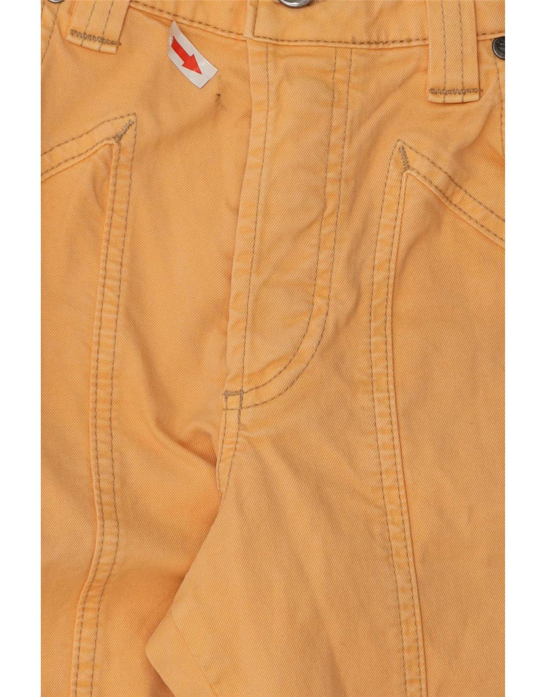 Jeckerson Straight Jeans til mænd W33 L33 Orange Bomuld
