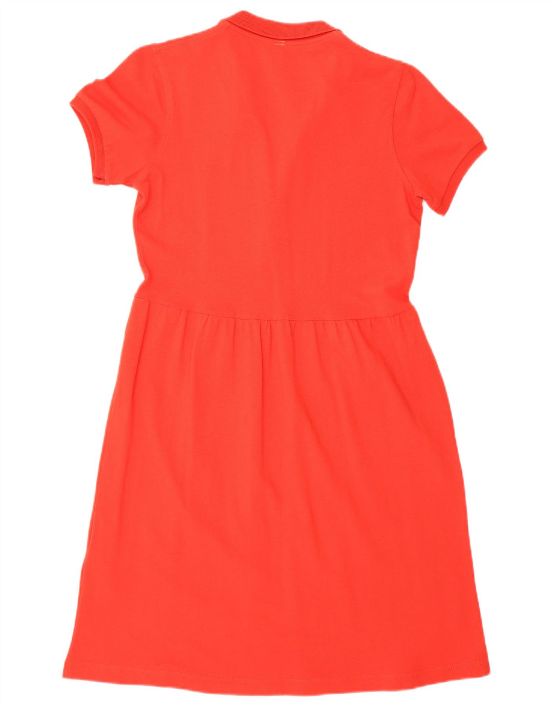 Sun68 Dame Polo Dress UK 12 Medium Rød Bomuld