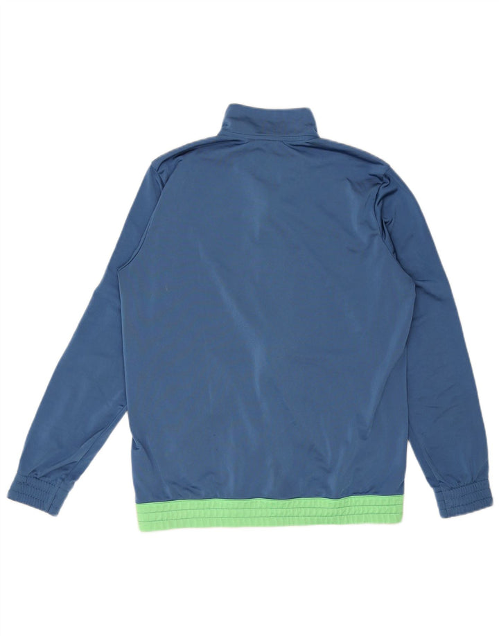 Adidas drenge grafisk træningsdragt topjakke 15-16 år Blue Colourblock