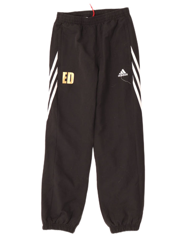 Adidas Drenge Træningsdragt Bukser Joggers 12-13 År Large Black Sports