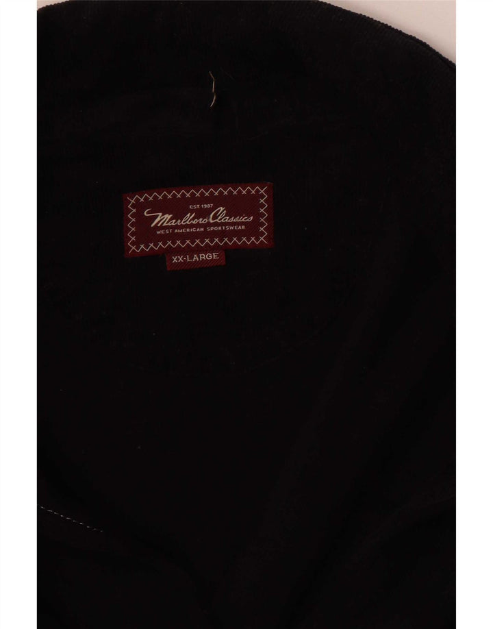 Marlboro Classics Bomberjakke til mænd UK 44 2XL Sort