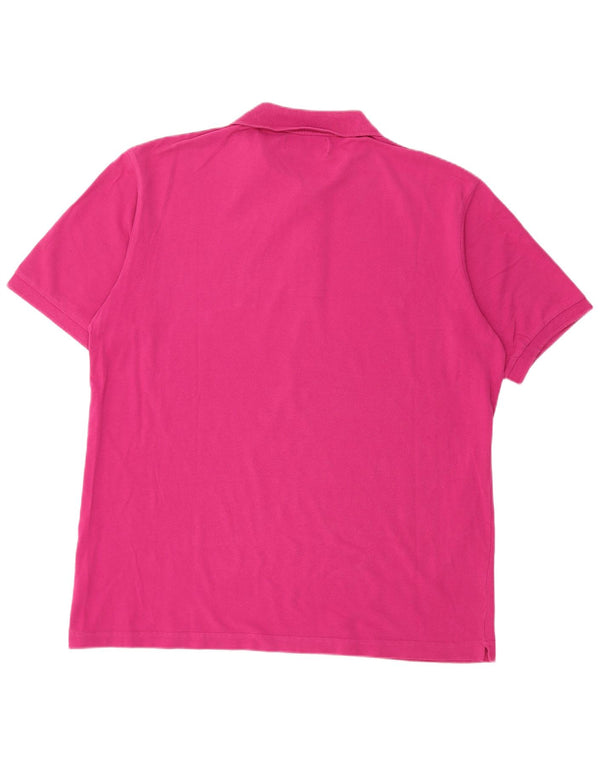 Kappa herre poloshirt XL Pink bomuld