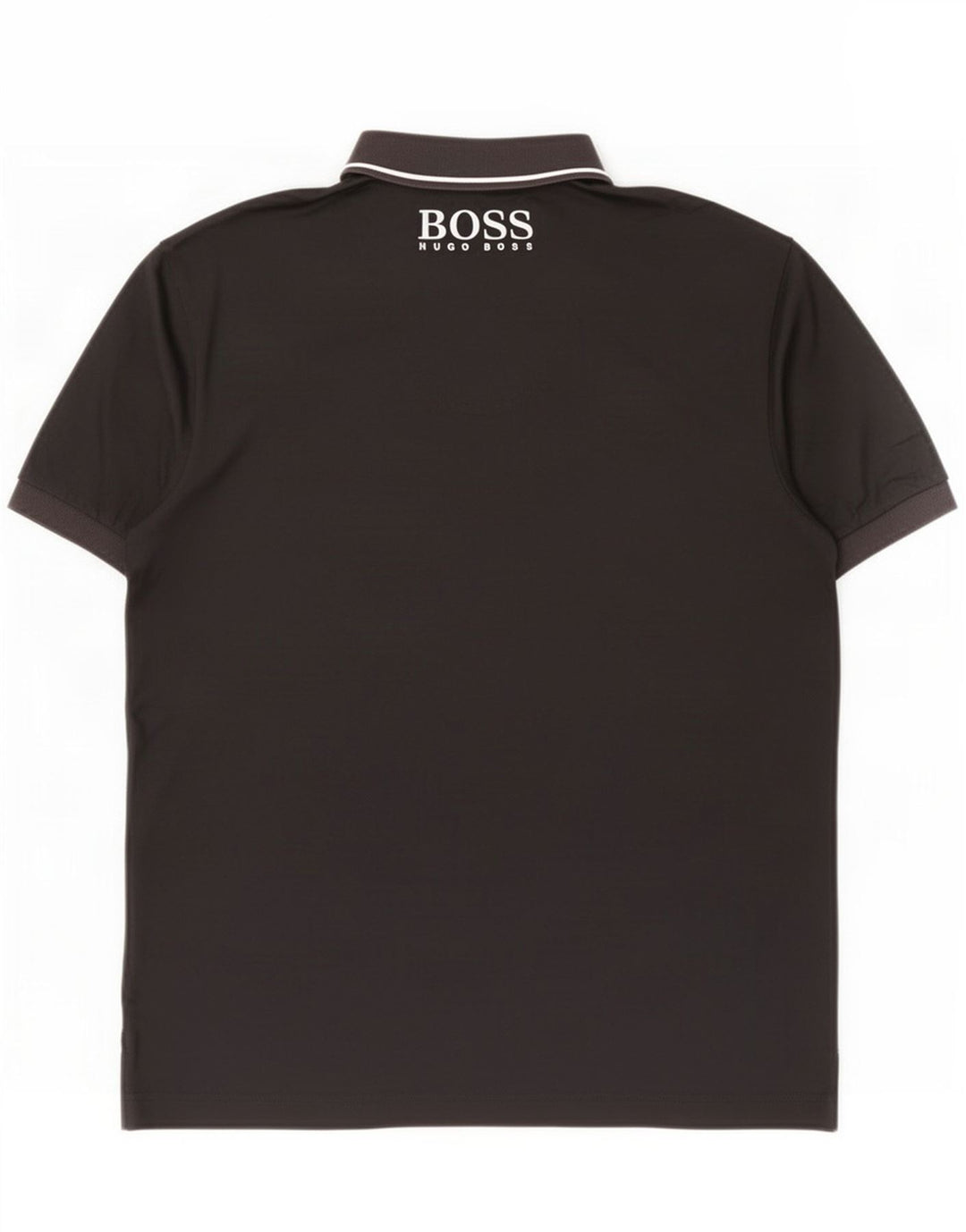 Hugo Boss Herre grafisk poloshirt Medium Sort Colourblock