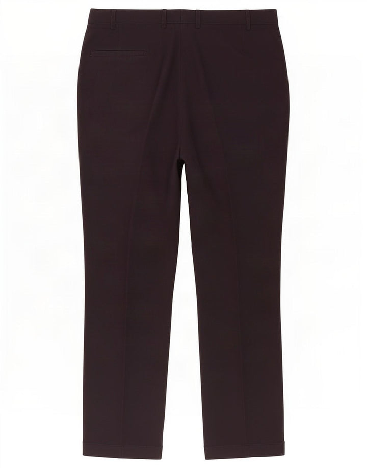 Marks & Spencer Herre Pegged Suit Bukser W40 L33 Marineblå Polyester