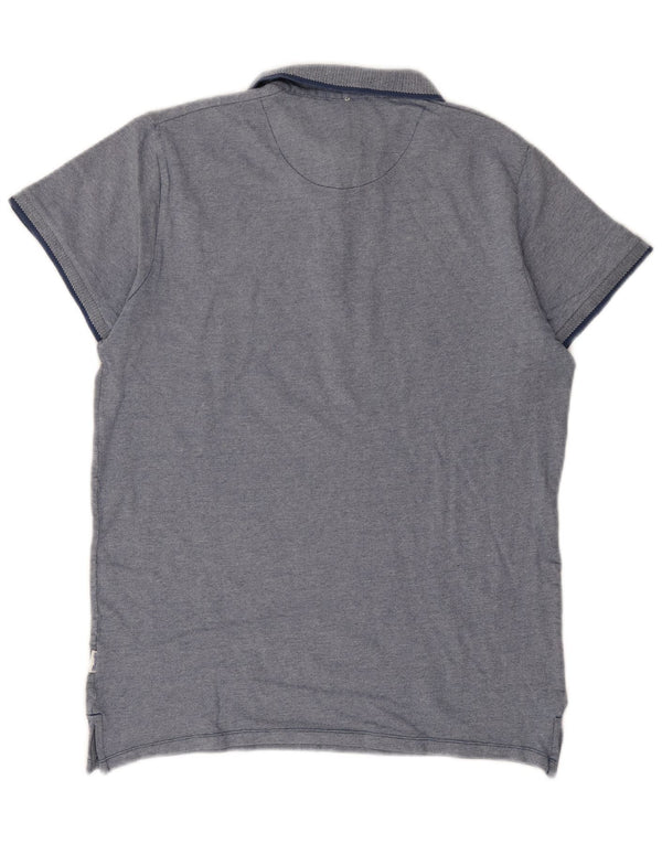 Wrangler herre Regular Fit Polo Shirt Large Blue