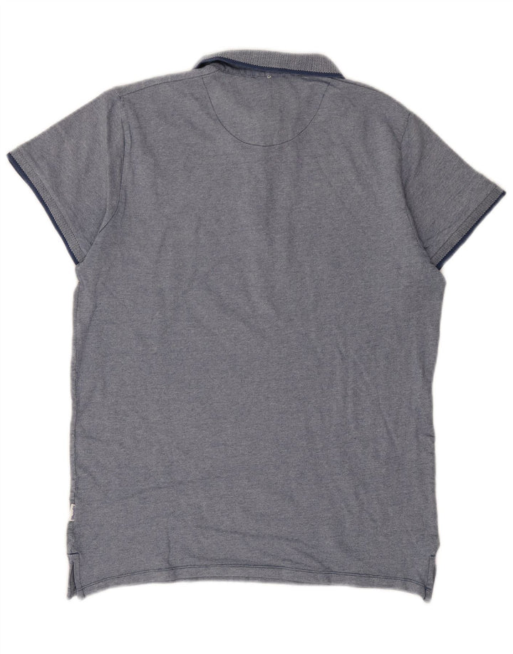 Wrangler herre Regular Fit Polo Shirt Large Blue