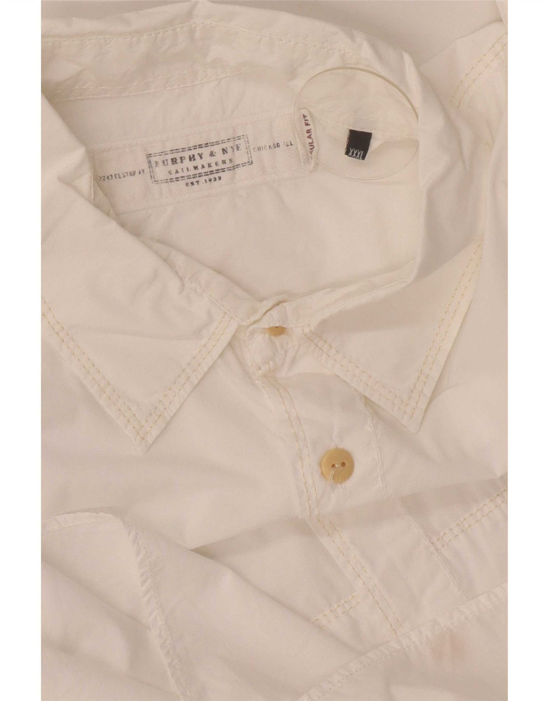 Murphy & Nye Herreskjorte 3XL Hvid