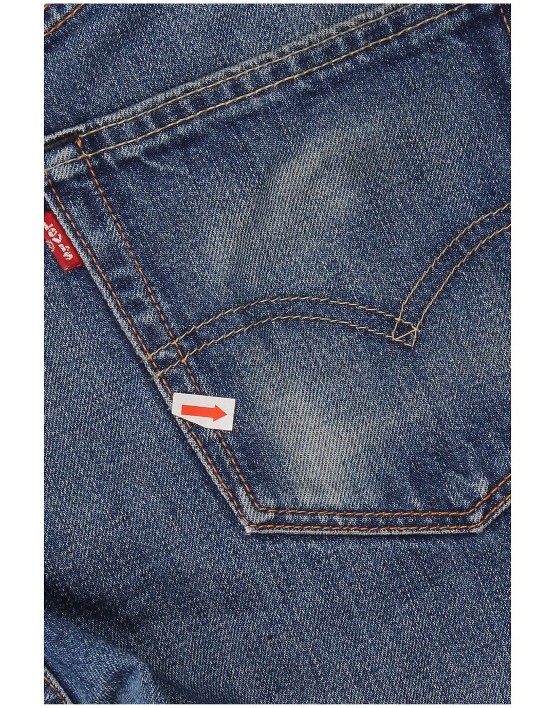 Levi's Herre 505 Straight Jeans W34 L30 Blå Bomuld