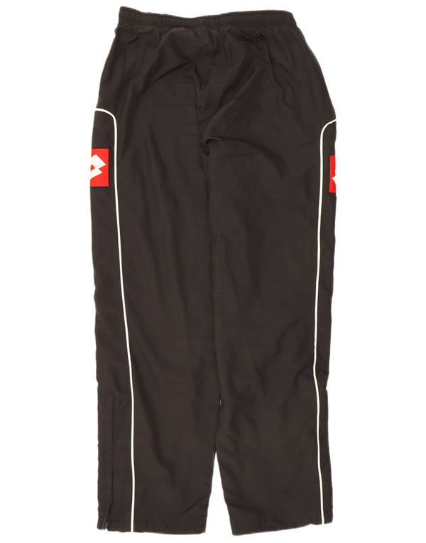 Lotto Herre grafisk træningsdragt Bukser Large Black Colourblock Polyester