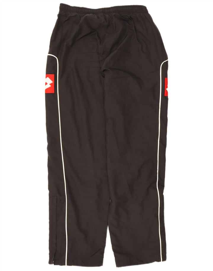 Lotto Herre grafisk træningsdragt Bukser Large Black Colourblock Polyester