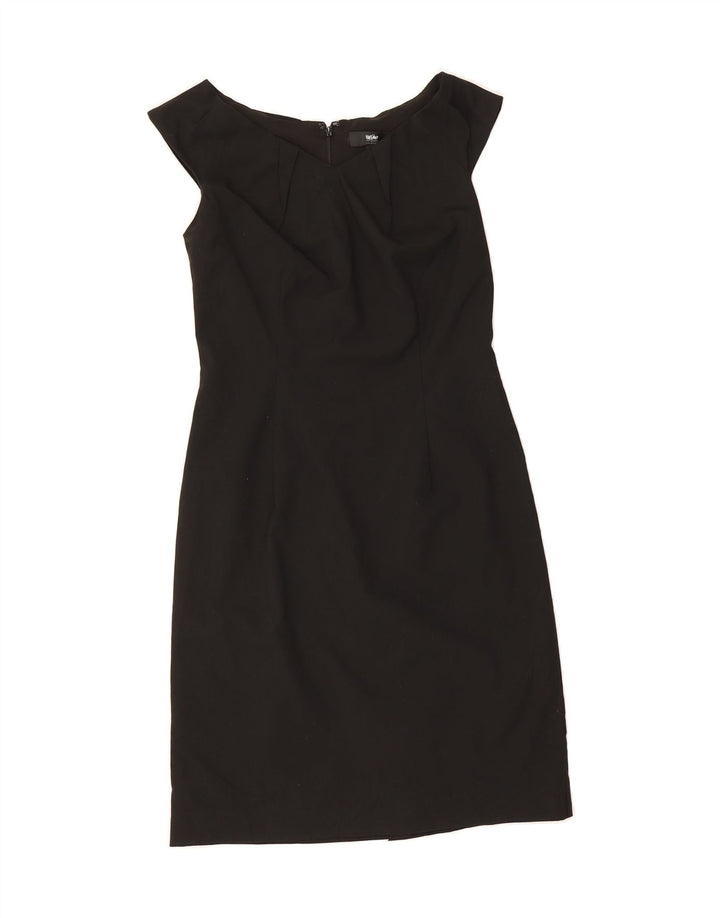 MOSSIMO Womens Sleeveless Sheath Dress US 6 Medium Black Polyester Vintage Mossimo and Second-Hand Mossimo from Messina Hembry 