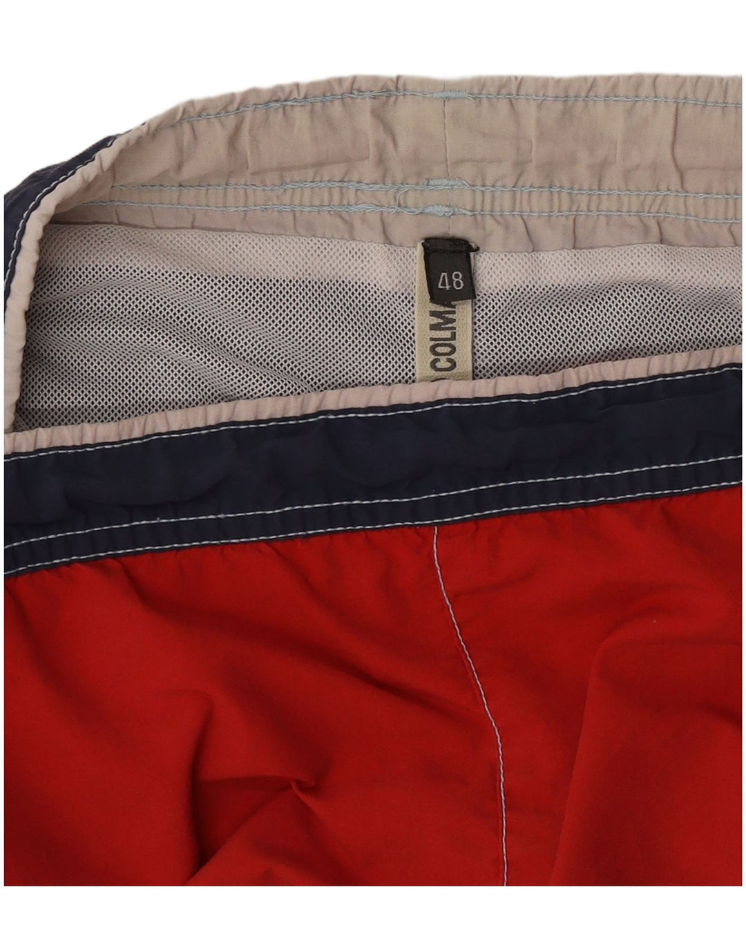 Colmar Herre grafiske svømmeshorts EU48 Medium Rød Colourblock