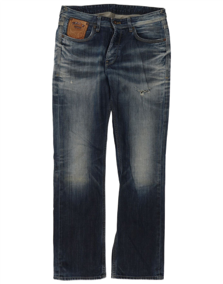 PEPE Jeans Herre Bootcut W34 L34 Blå Bomuld