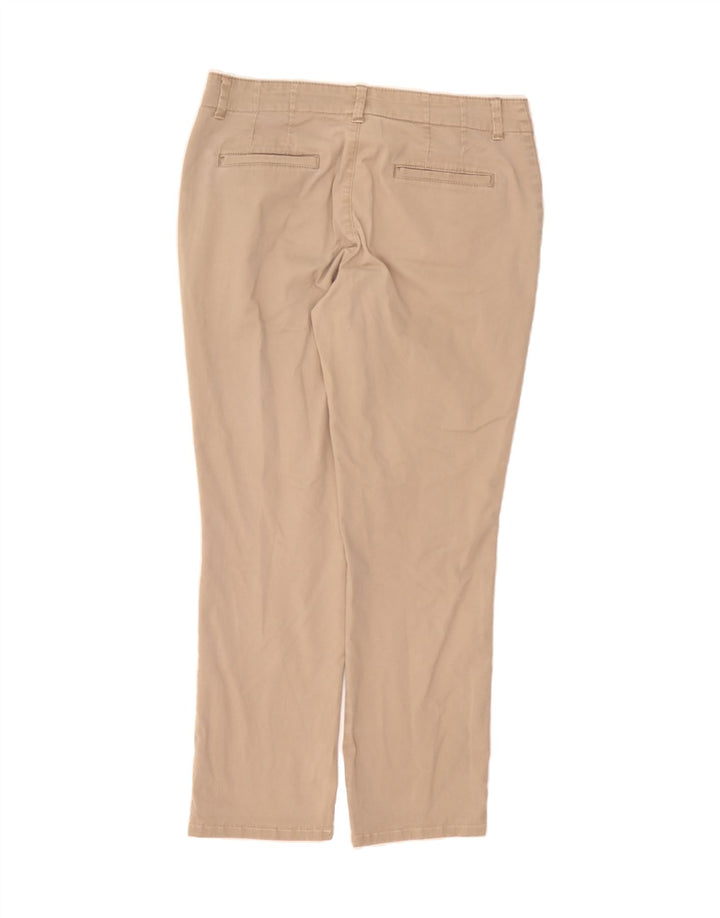 LEE Womens Slim Chino Trousers US 8 Medium W34 L28 Beige Cotton Vintage Lee and Second-Hand Lee from Messina Hembry 