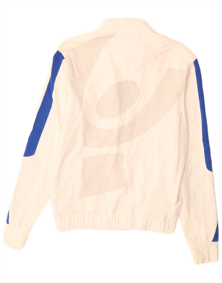 Freddy Dame træningsdragt Topjakke IT 46 Stor Hvid Colourblock Bomuld