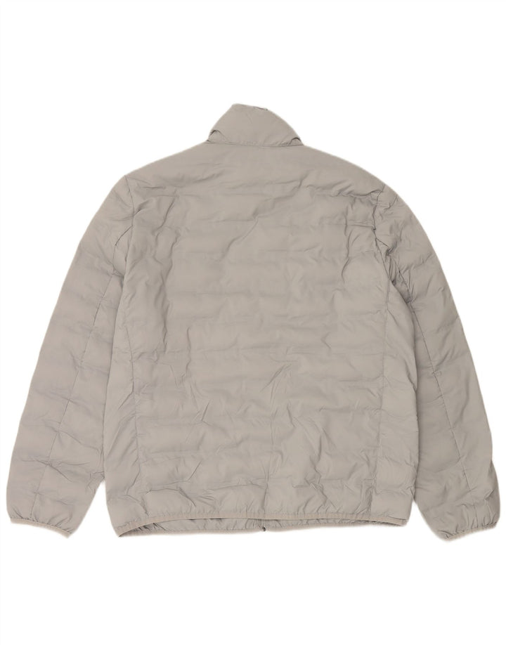 MICHAEL KORS Mens Padded Jacket UK 40 Large Grey Polyester