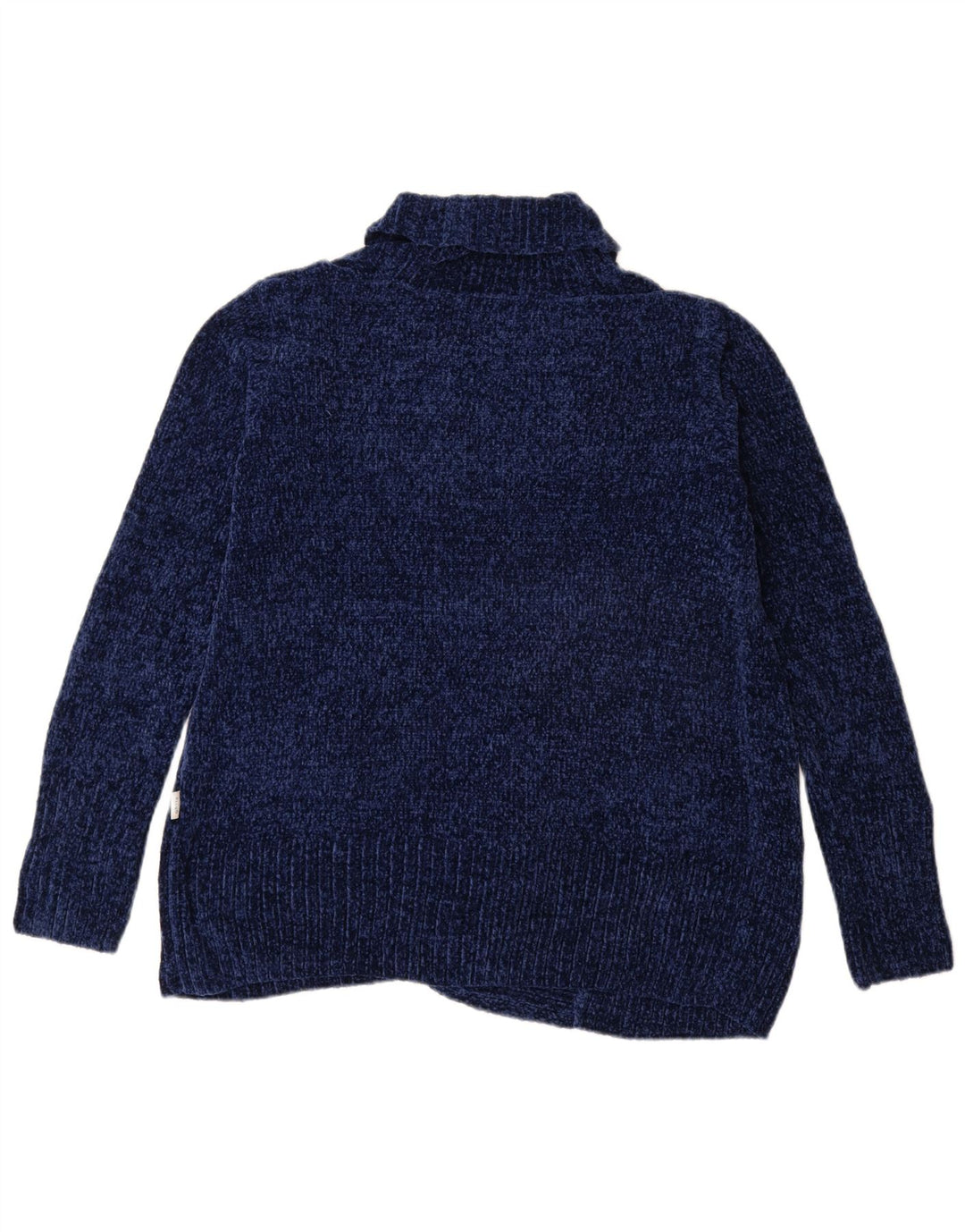 Orvis Womens Oversized Open Cardigan Sweater UK 10 Small Navy Blue