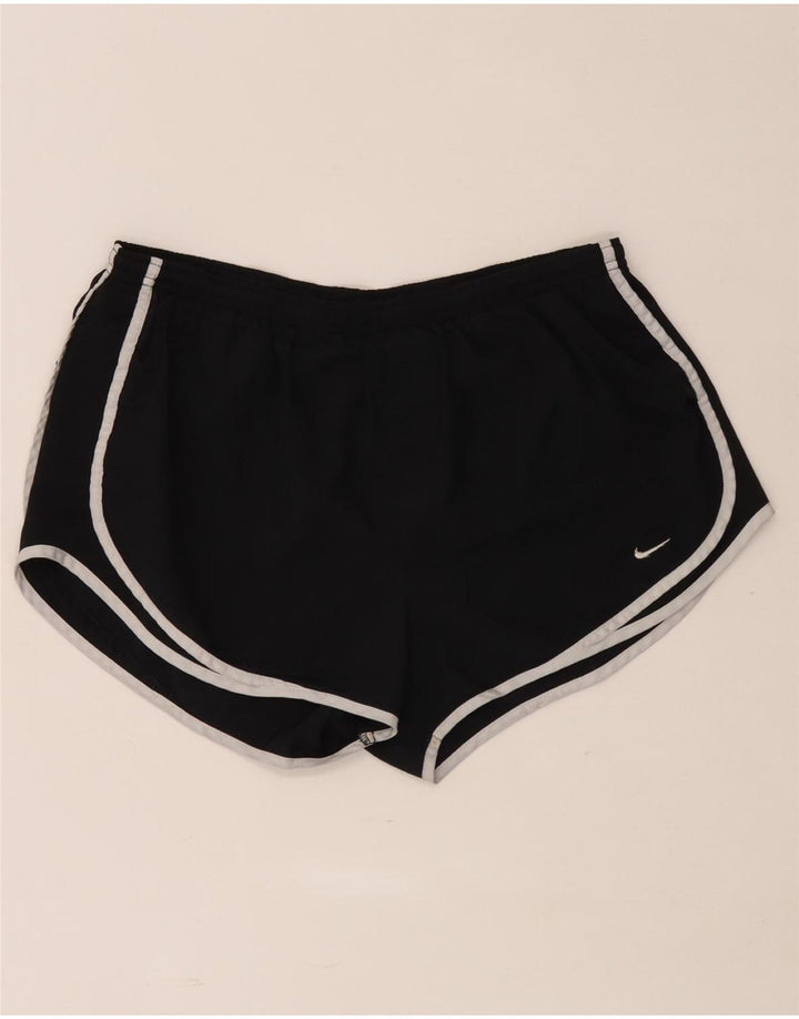 Nike sportsshorts til kvinder UK 18 XL sort polyester