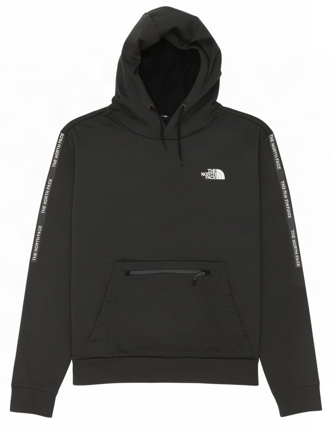 The North Face Herre Grafisk Hoodie Jumper Stor Grå Polyester