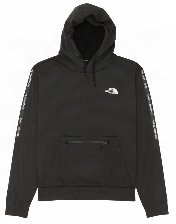 The North Face Herre Grafisk Hoodie Jumper Stor Grå Polyester