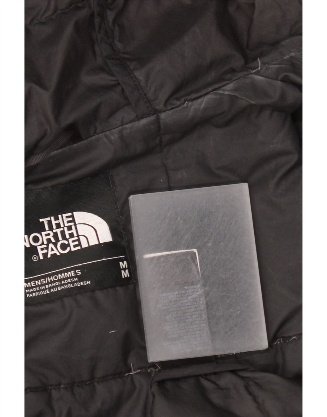 The North Face Herre hættepolstret jakke UK 38 Medium Sort Polyester
