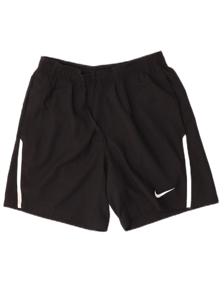 Nike Herre Dri Fit Sportshorts Små sorte polyester