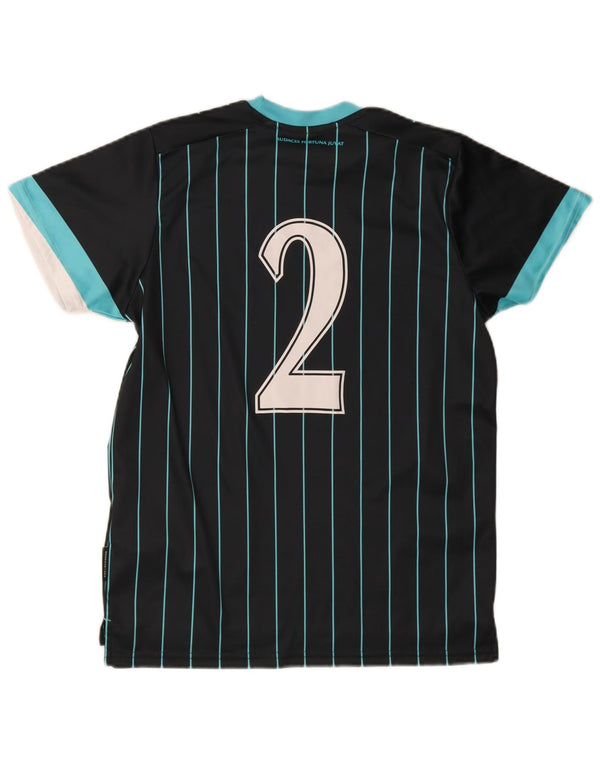 Umbro Boys Linfield F.C. Grafisk T-Shirt Top 13-14 år XL Sort Sports