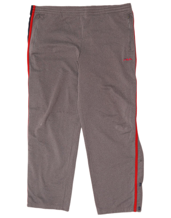 Fila Træningsdragt bukser til mænd Large Grå Colourblock Polyester