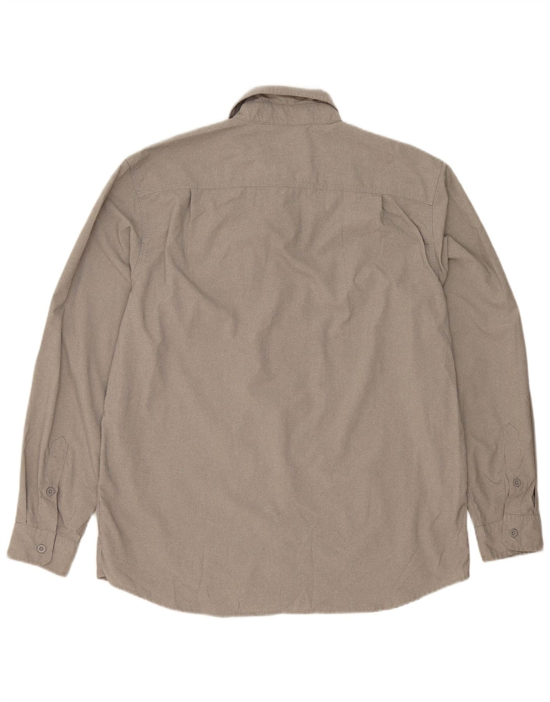 Carhartt Herre Relaxed Fit skjorte, stor grå polyester