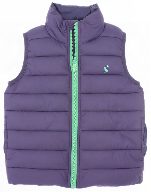 Joules Boys Polstret Gilet 2-3 år Navy Blue Polyester