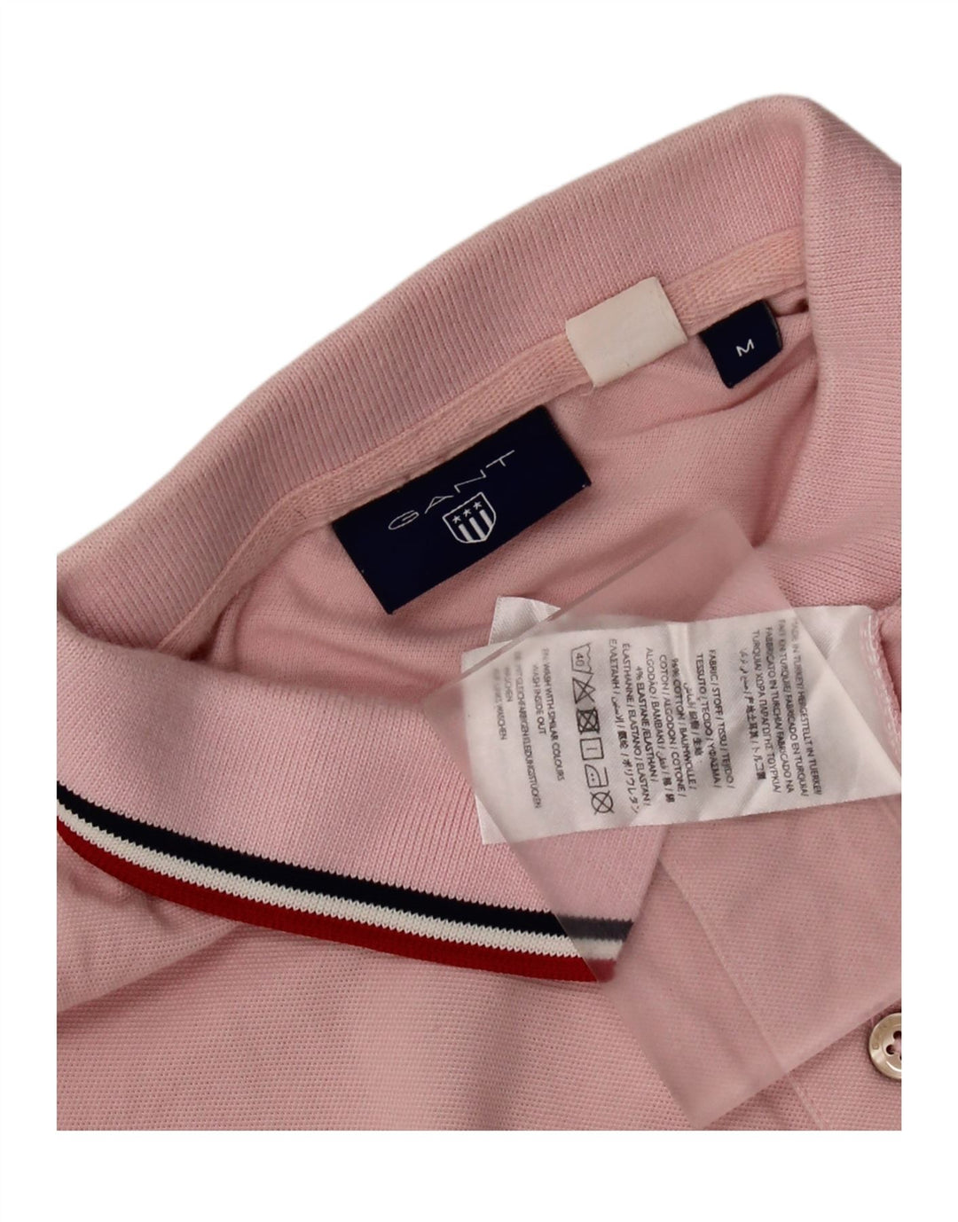 GANT Poloshirt til mænd Medium Pink Bomuld
