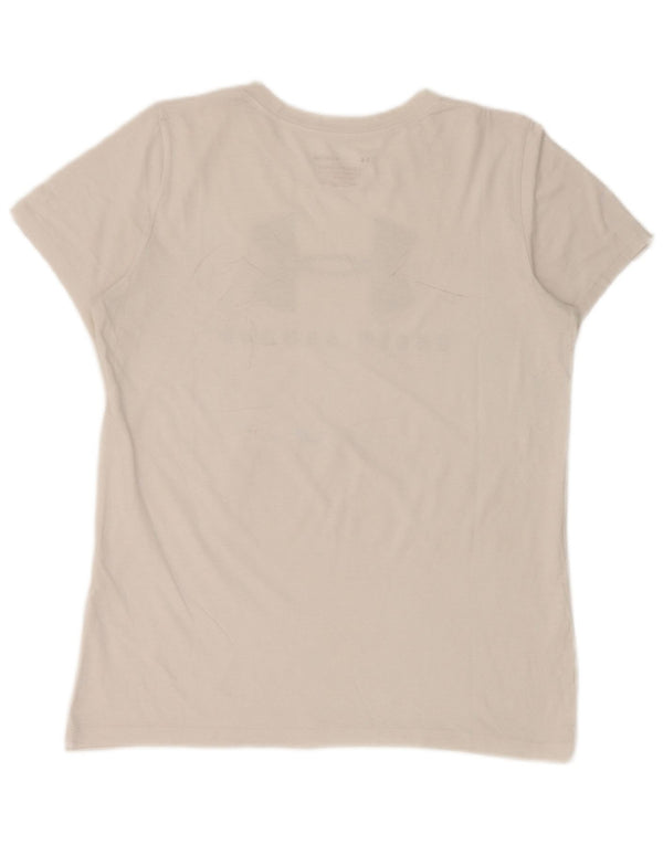 Under Armour Herre grafisk T-shirt Top Medium White