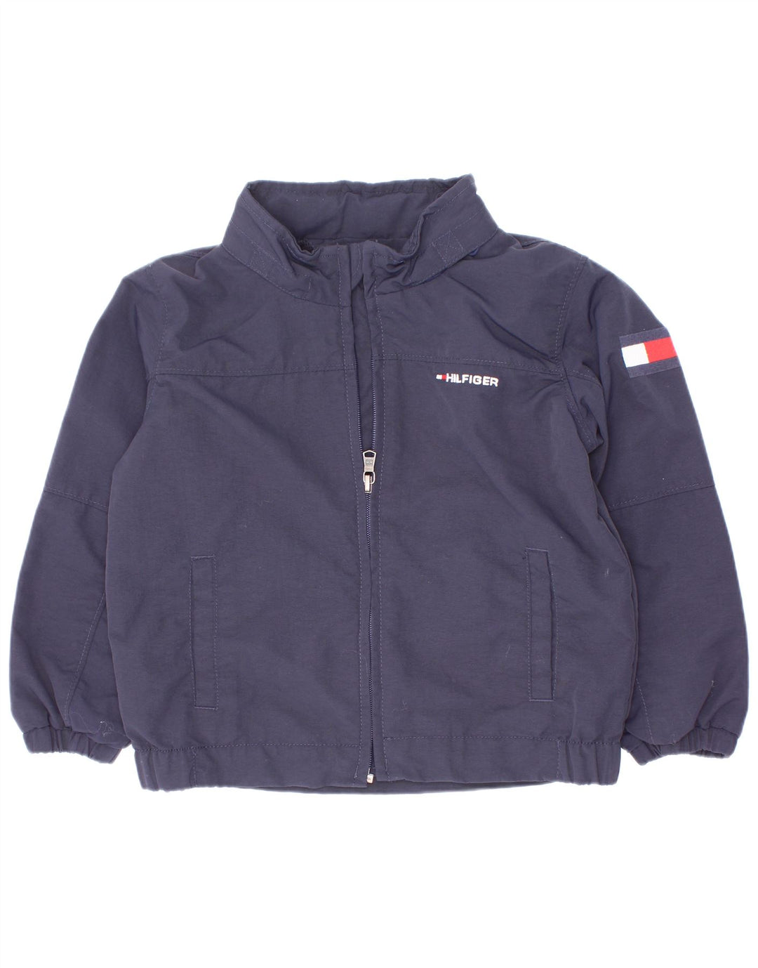 Tommy Hilfiger drenge grafisk bomberjakke 3-4 år marineblå polyester