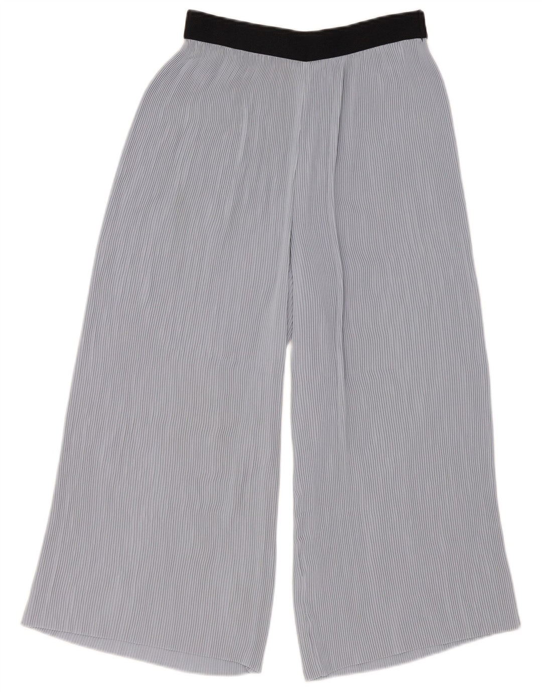 Zara Dame Cullotes Capri Bukser Small W26 L22 Blå Polyester
