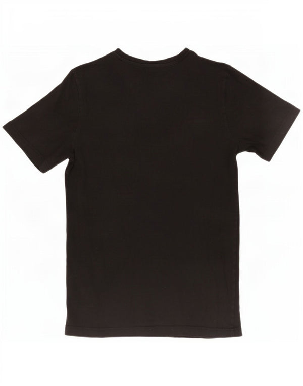 Puma Herre Grafisk T-Shirt Top Medium Sort Bomuld