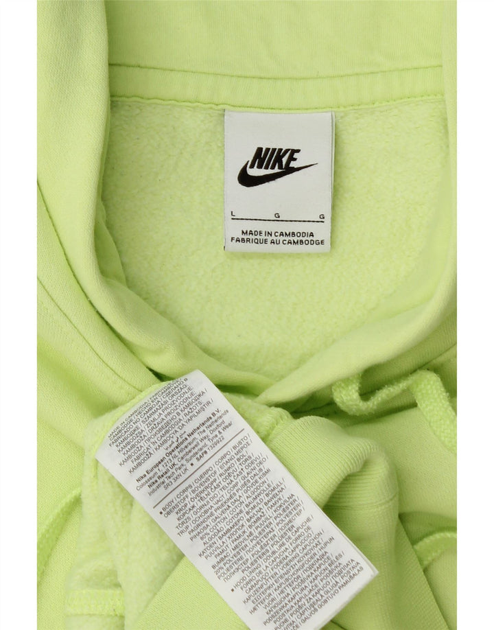 Nike Herre hættetrøje Jumper Large Grøn Bomuld