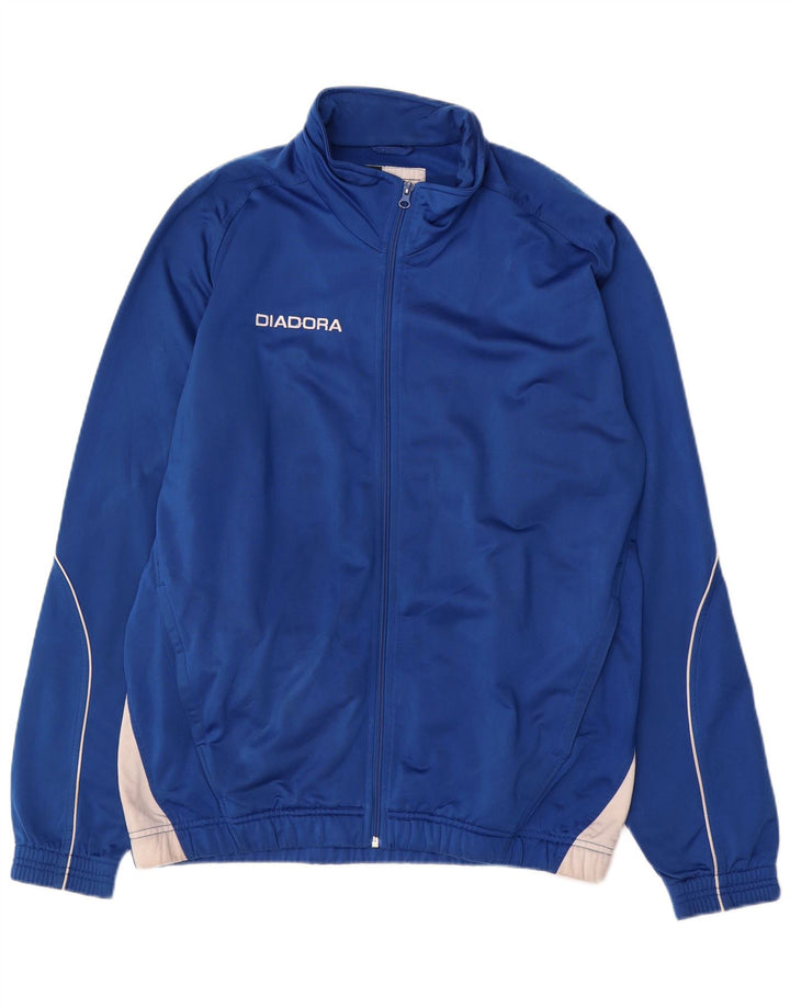 Diadora Herre træningsdragt Topjakke XL Blå Colourblock Polyester