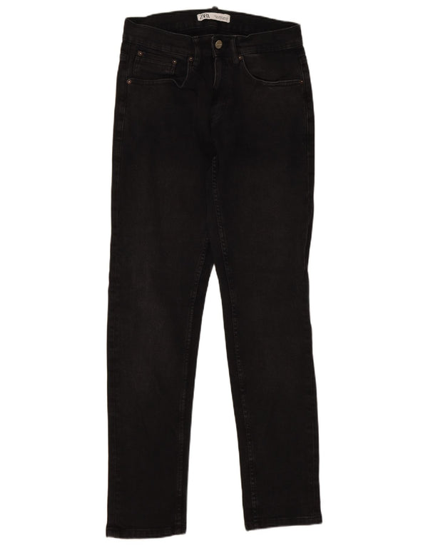 Zara Herre Slim Jeans EU 38 Small W30 L31 Sort
