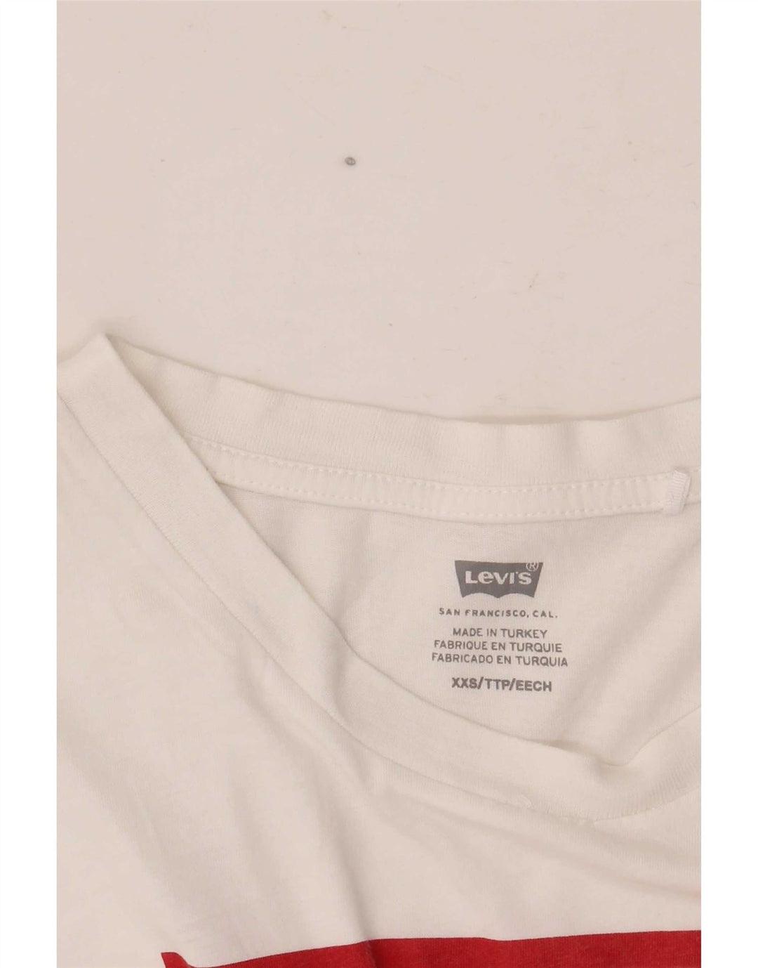 Levi's Grafisk T-shirt top til kvinder DK 2 2XS Hvid