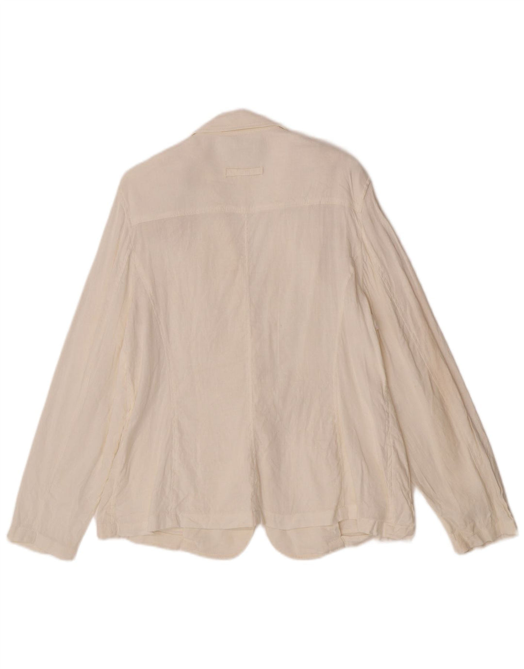 Marks & Spencer Dame 1 Knap Blazer Jacket UK 18 XL Hvid