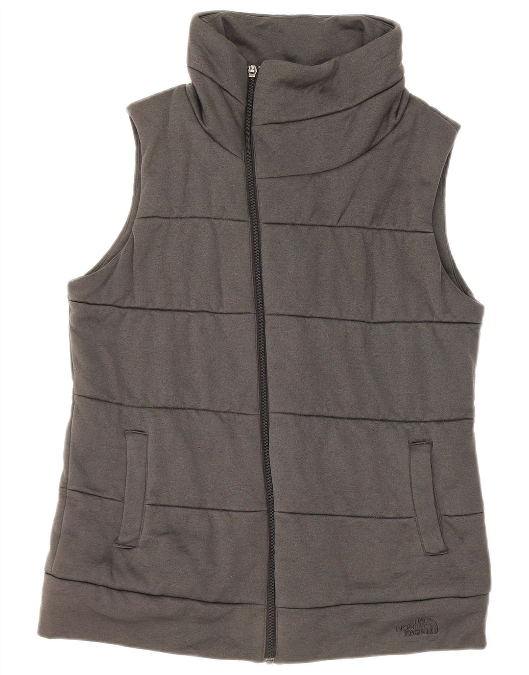 The North Face Womens Polstret Gilet UK 16 Large Grå Polyester